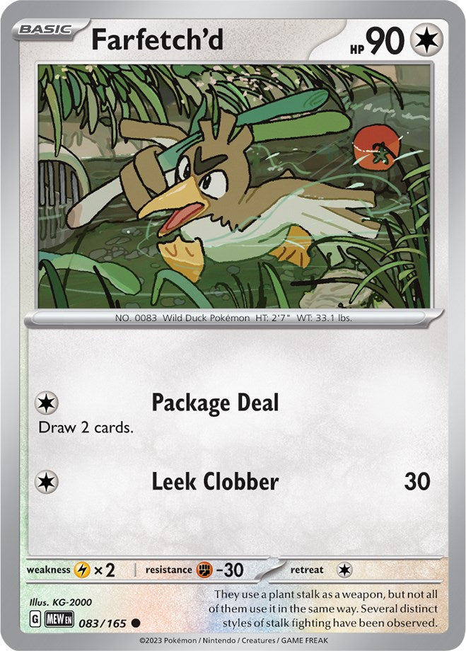 Farfetch'd (083/165) [Scarlet & Violet 151] | Odin's Place