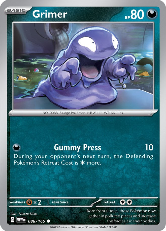 Grimer (088/165) [Scarlet & Violet 151] | Odin's Place