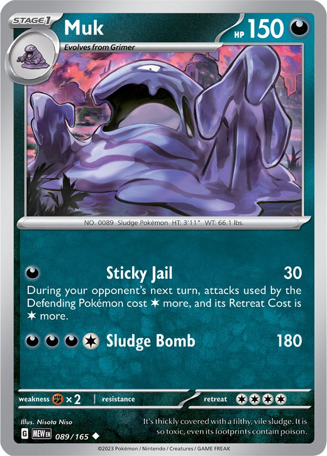 Muk (089/165) [Scarlet & Violet 151] | Odin's Place