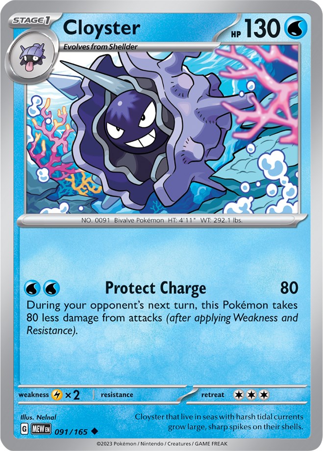 Cloyster (091/165) [Scarlet & Violet 151] | Odin's Place