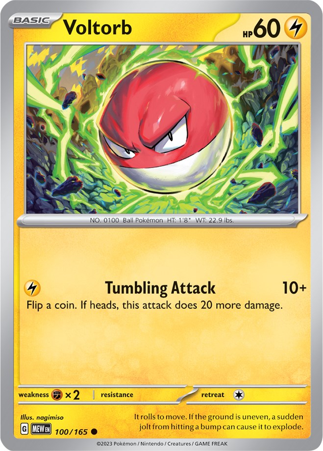 Voltorb (100/165) [Scarlet & Violet 151] | Odin's Place