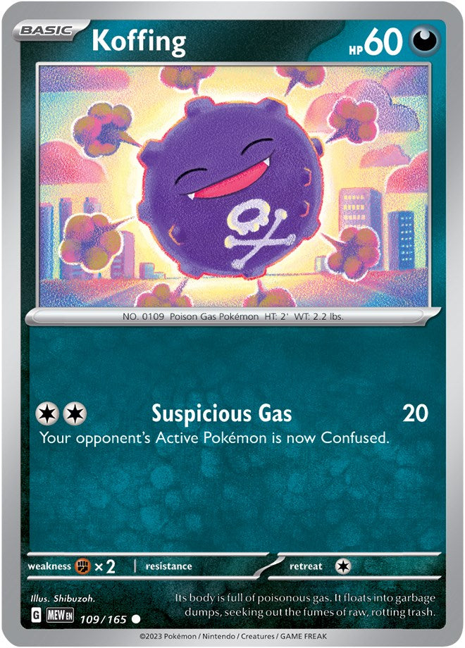Koffing (109/165) [Scarlet & Violet 151] | Odin's Place
