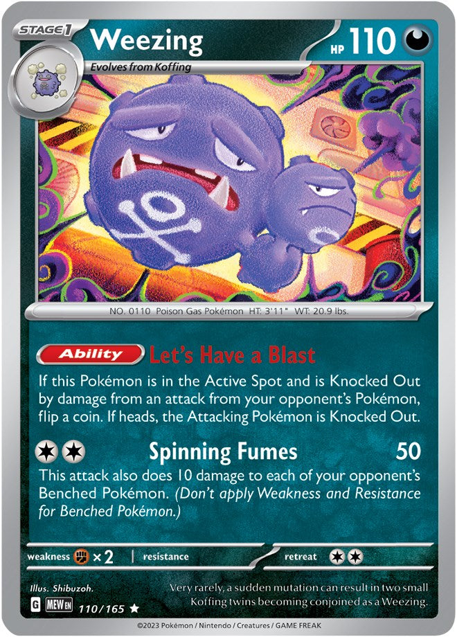 Weezing (110/165) [Scarlet & Violet 151] | Odin's Place