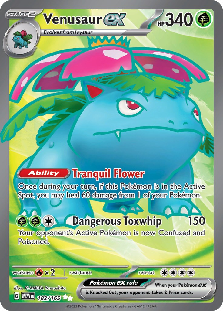 Venusaur ex (182/165) [Scarlet & Violet 151] | Odin's Place