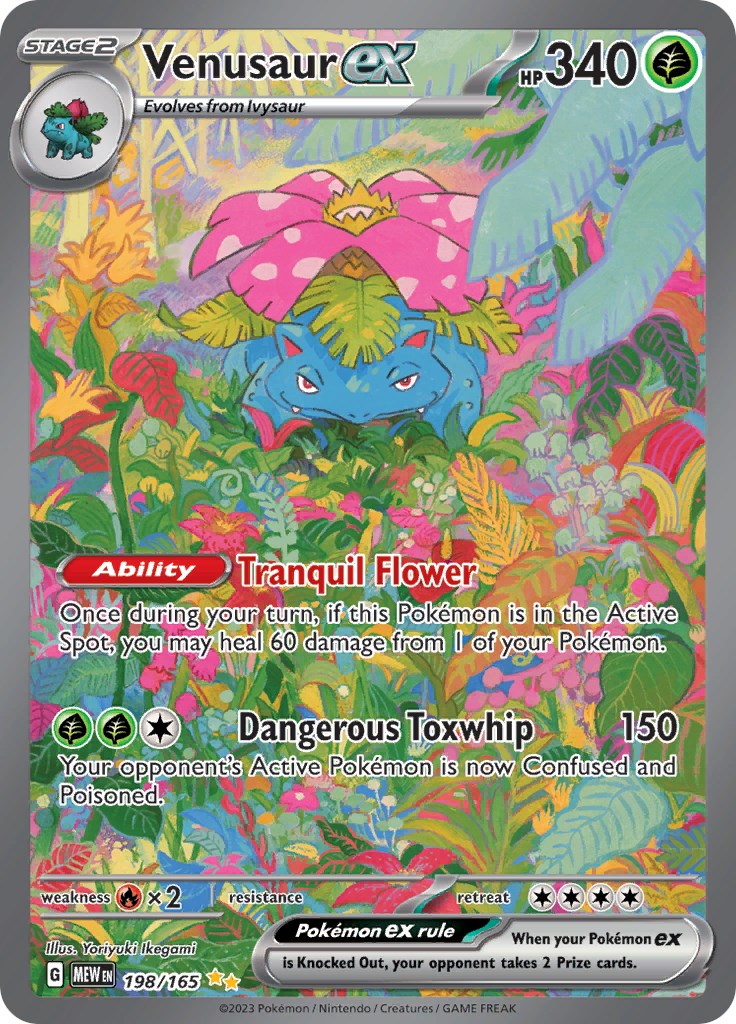 Venusaur ex (198/165) [Scarlet & Violet 151] | Odin's Place