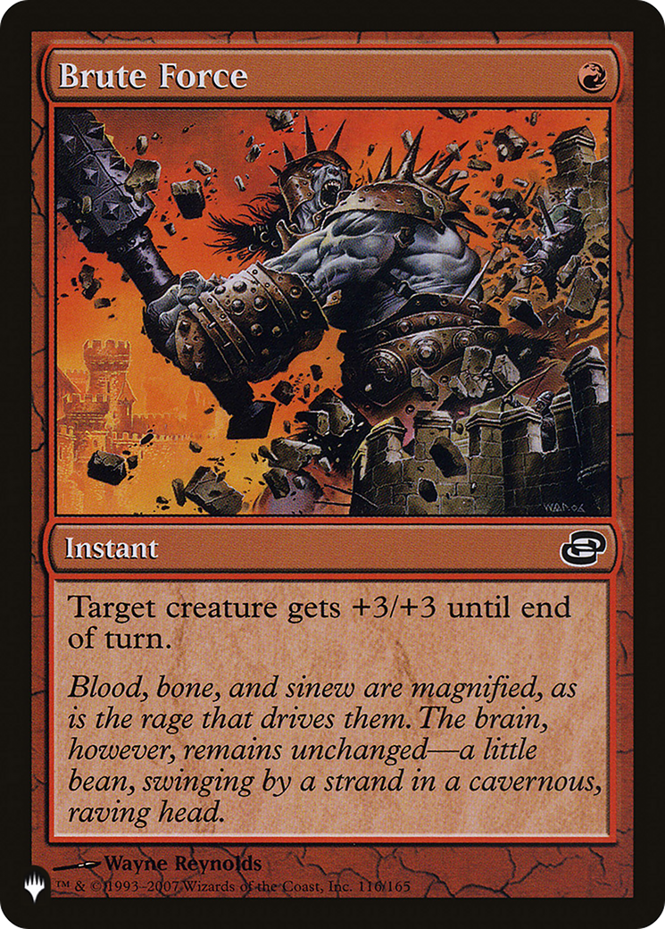 Brute Force [The List] | Odin's Place