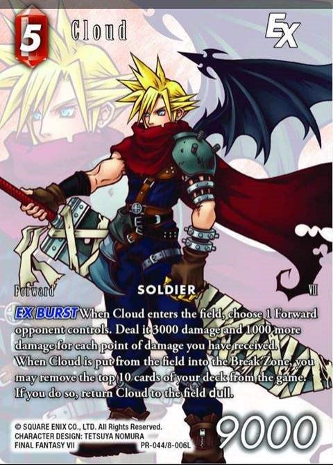 Cloud EX [Opus VIII Promo Cards] | Odin's Place