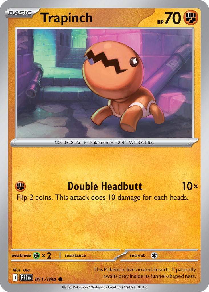 Trapinch (051/094) [Mega Evolution: Phantasmal Flames] | Odin's Place
