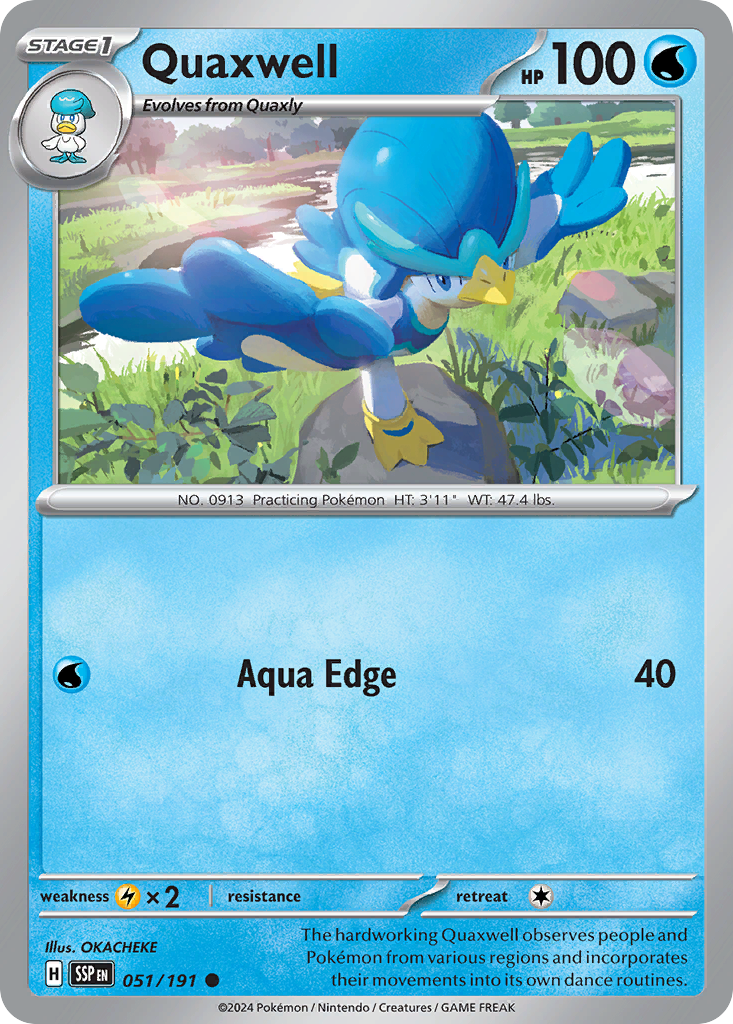 Quaxwell (051/191) [Scarlet & Violet: Surging Sparks] | Odin's Place
