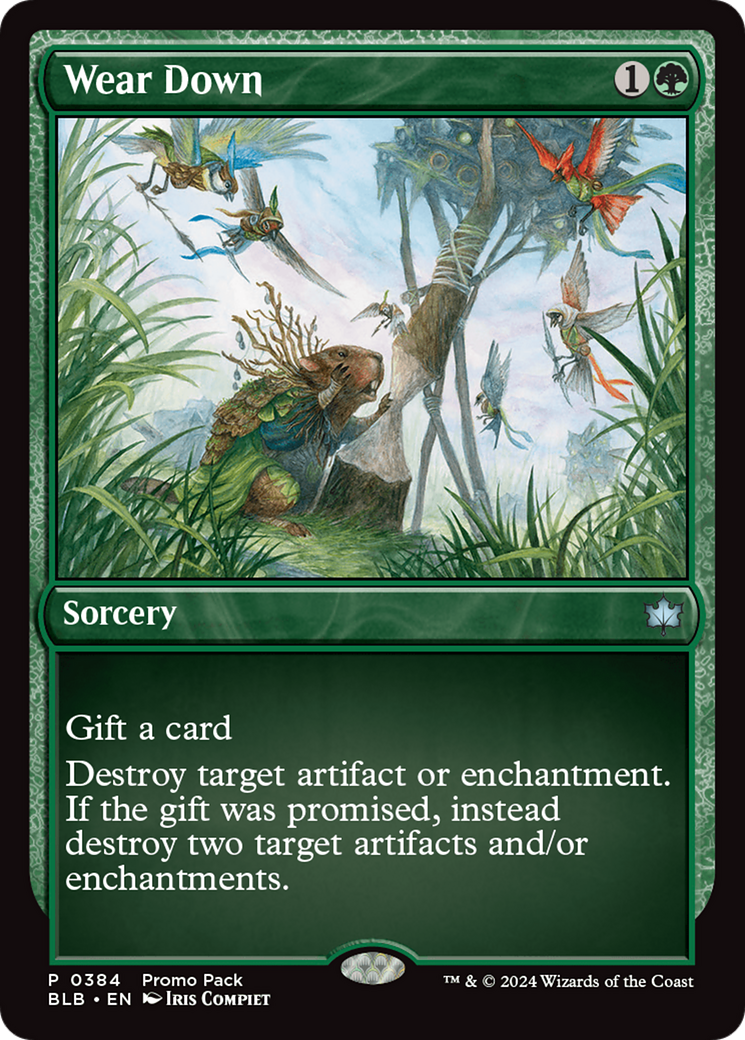 Wear Down [Bloomburrow Promos] | Odin's Place
