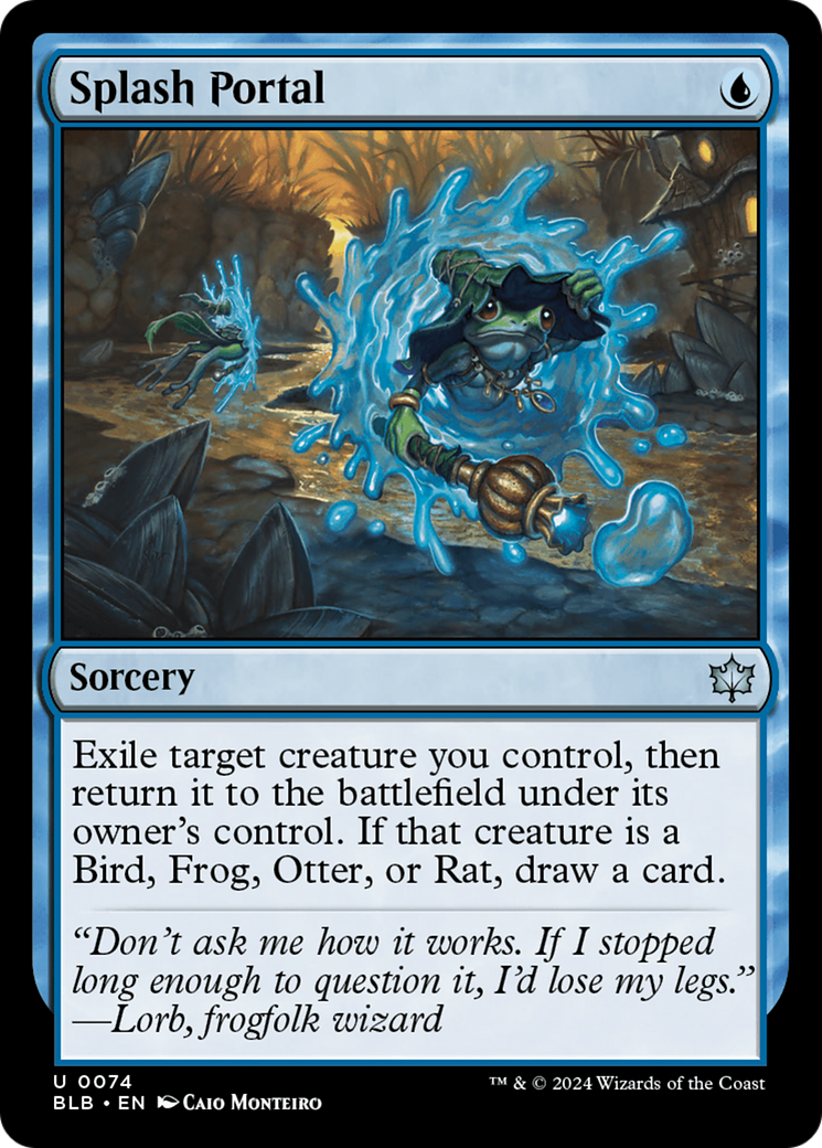 Splash Portal [Bloomburrow] | Odin's Place