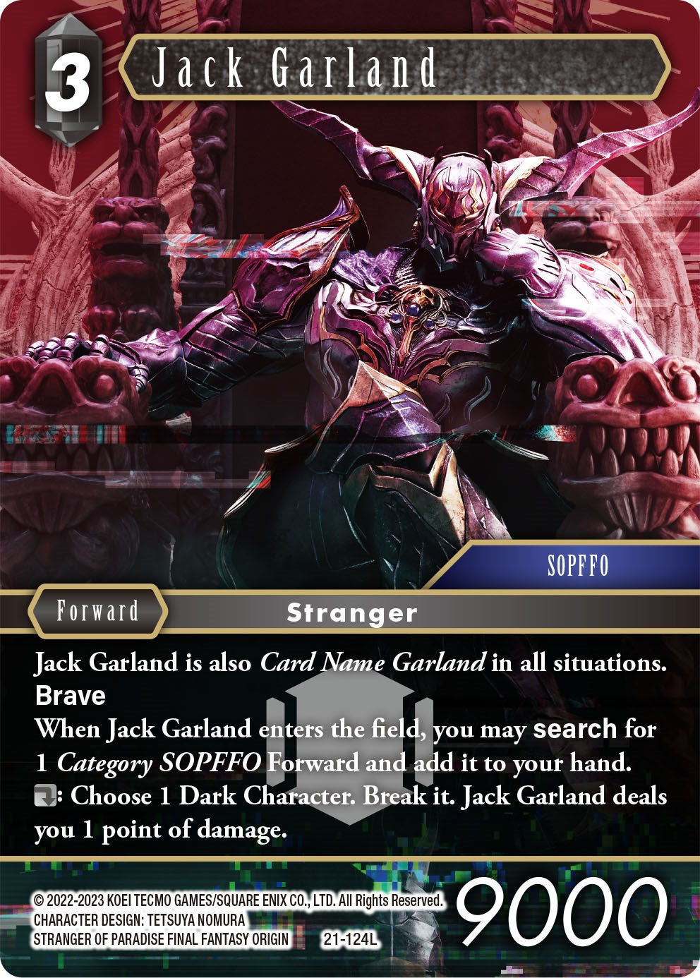 Jack Garland [Beyond Destiny] | Odin's Place