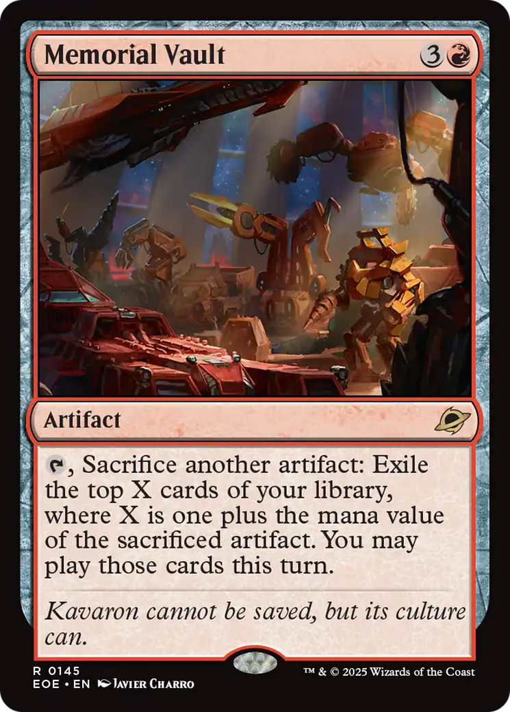 Memorial Vault [Edge of Eternities] | Odin's Place