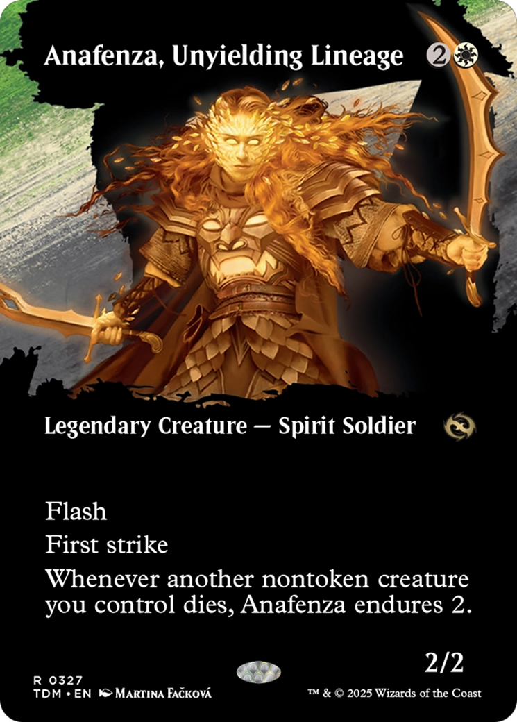 Anafenza, Unyielding Lineage (Borderless) [Tarkir: Dragonstorm] | Odin's Place