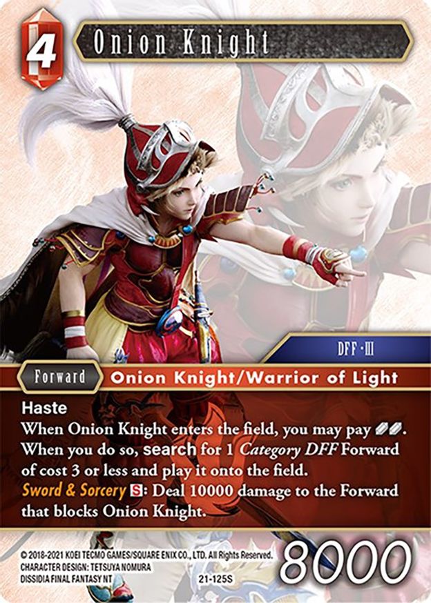 Onion Knight [Beyond Destiny] | Odin's Place