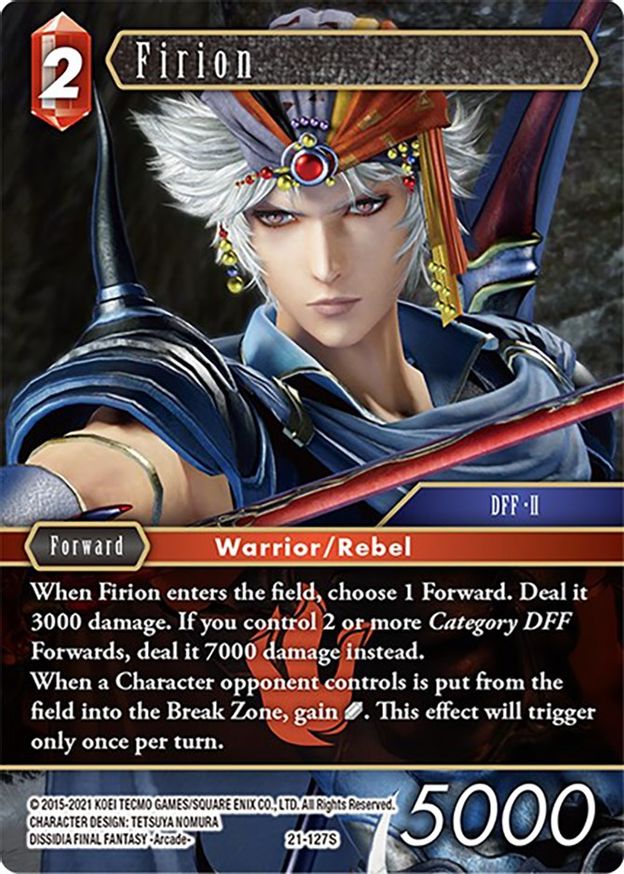 Firion [Beyond Destiny] | Odin's Place