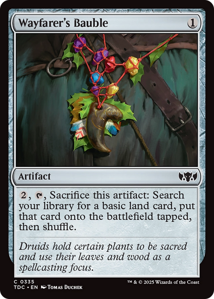 Wayfarer's Bauble [Tarkir: Dragonstorm Commander] | Odin's Place