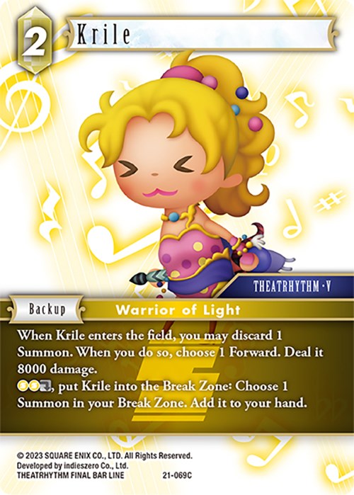 Krile [Beyond Destiny] | Odin's Place