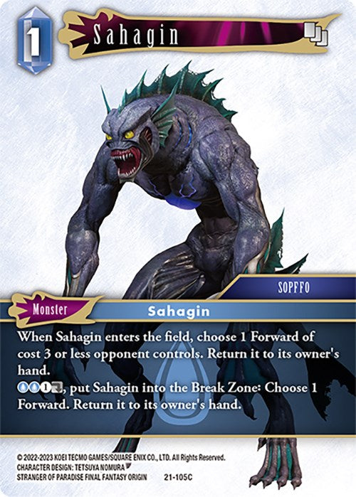 Sahagin [Beyond Destiny] | Odin's Place