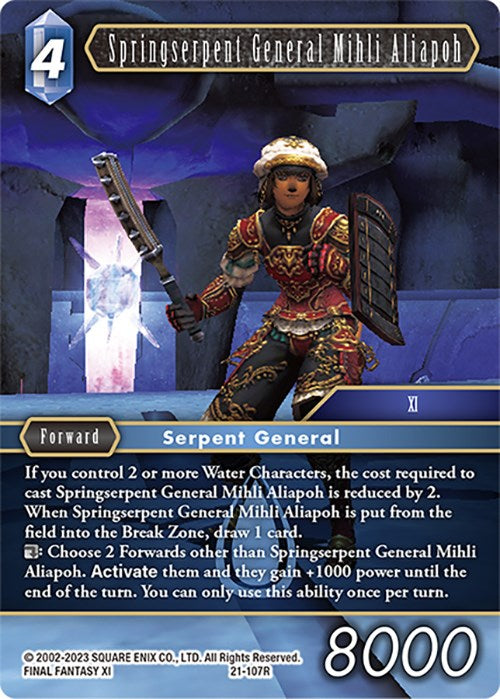 Springserpent General Mihli Aliapoh [Beyond Destiny] | Odin's Place