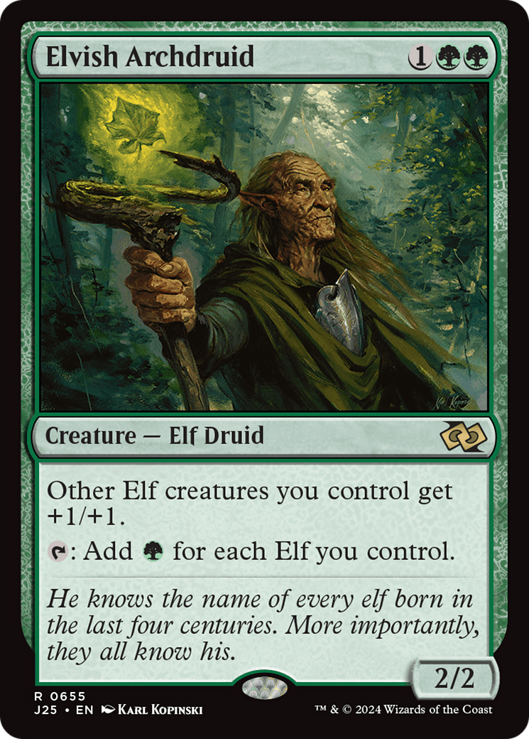 Elvish Archdruid [Foundations Jumpstart] | Odin's Place