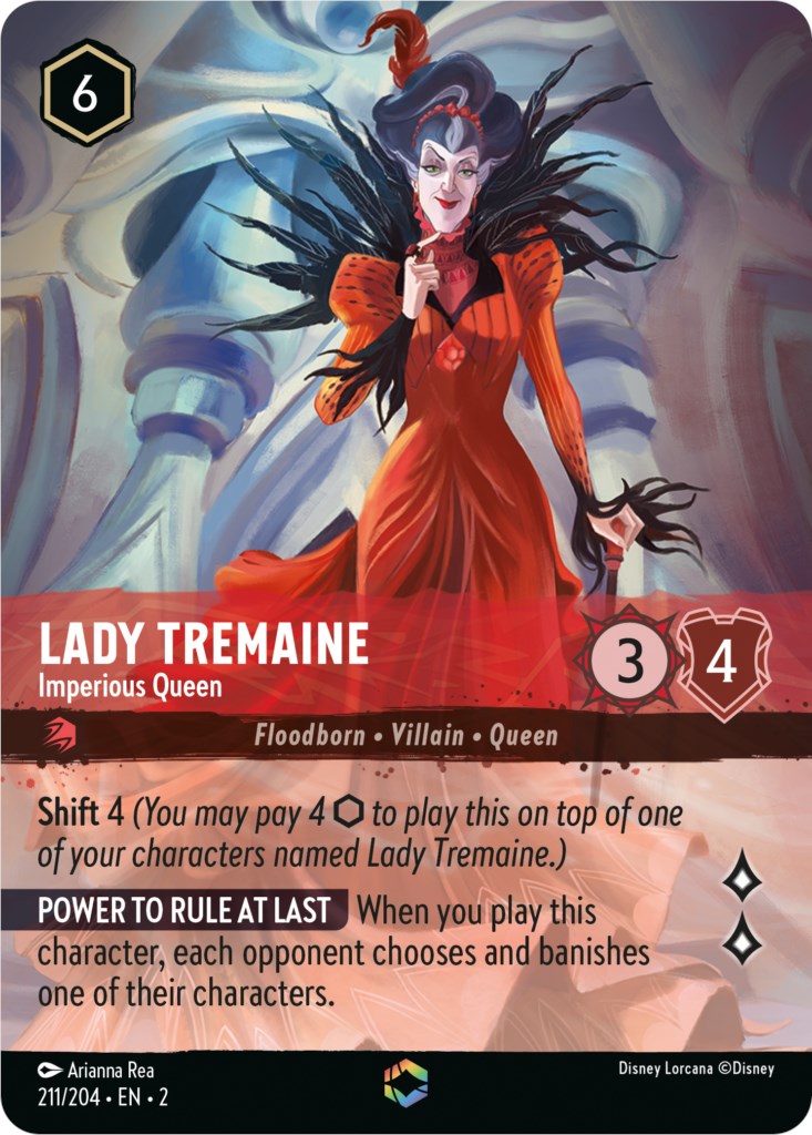 Lady Tremaine - Imperious Queen (Enchanted) (211/204) [Rise of the Floodborn] | Odin's Place