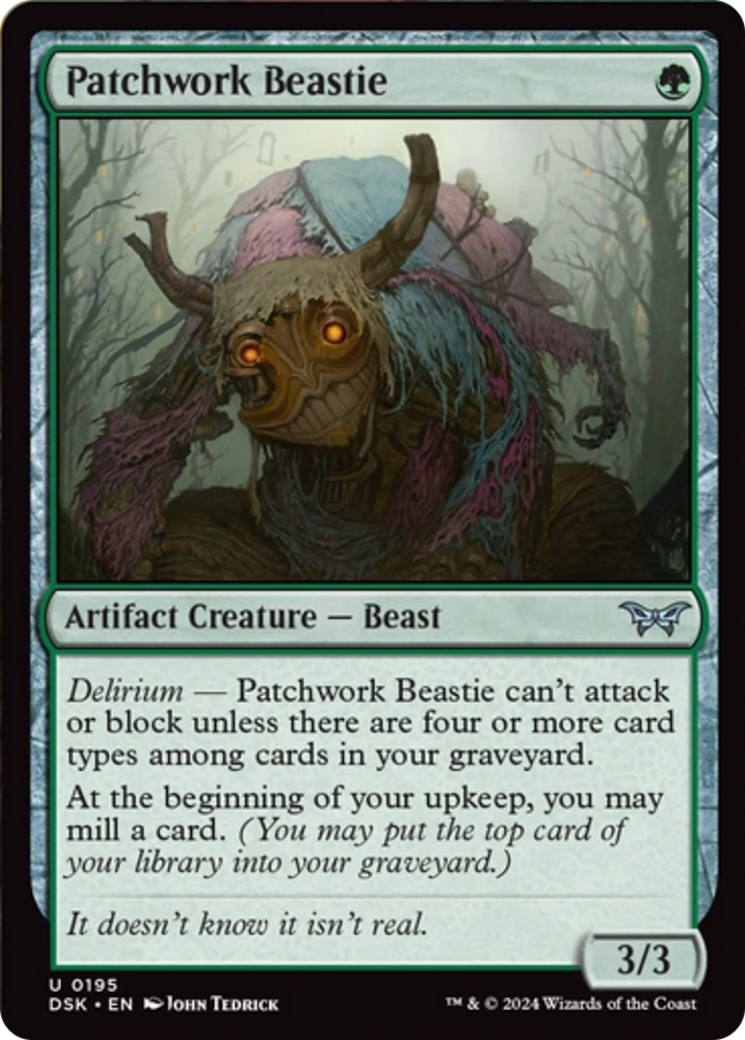 Patchwork Beastie [Duskmourn: House of Horror] | Odin's Place
