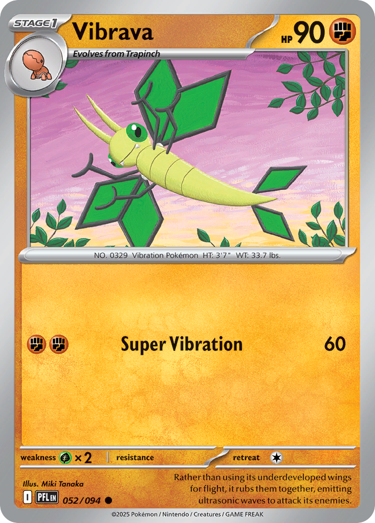 Vibrava (052/094) [Mega Evolution: Phantasmal Flames] | Odin's Place