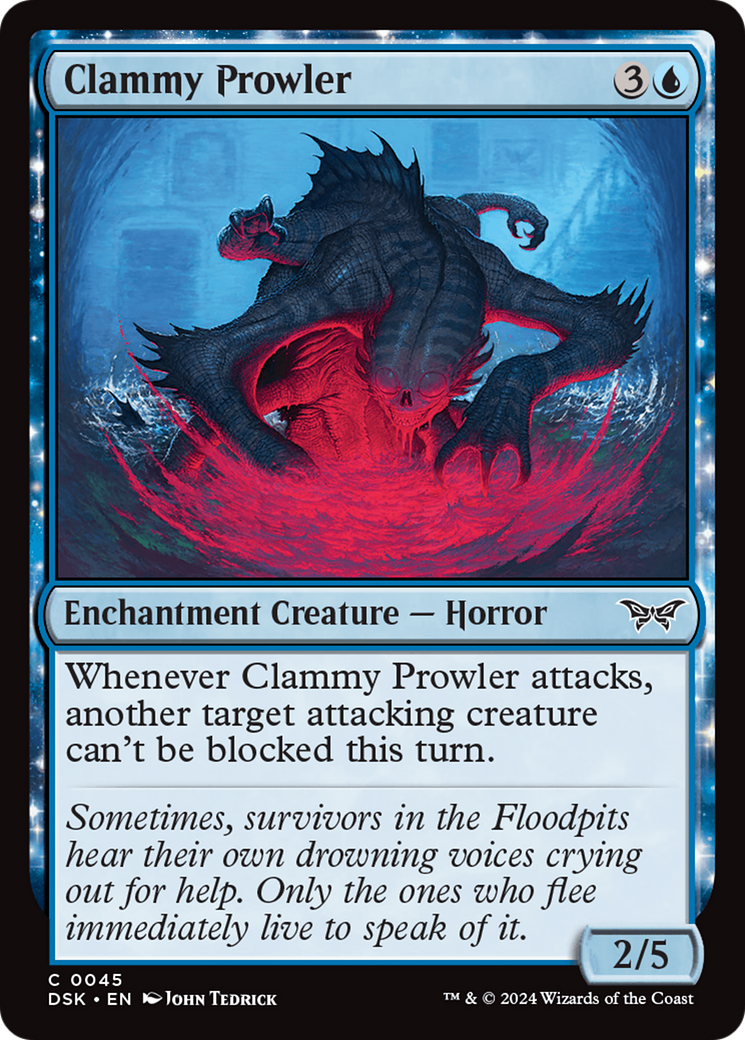 Clammy Prowler [Duskmourn: House of Horror] | Odin's Place