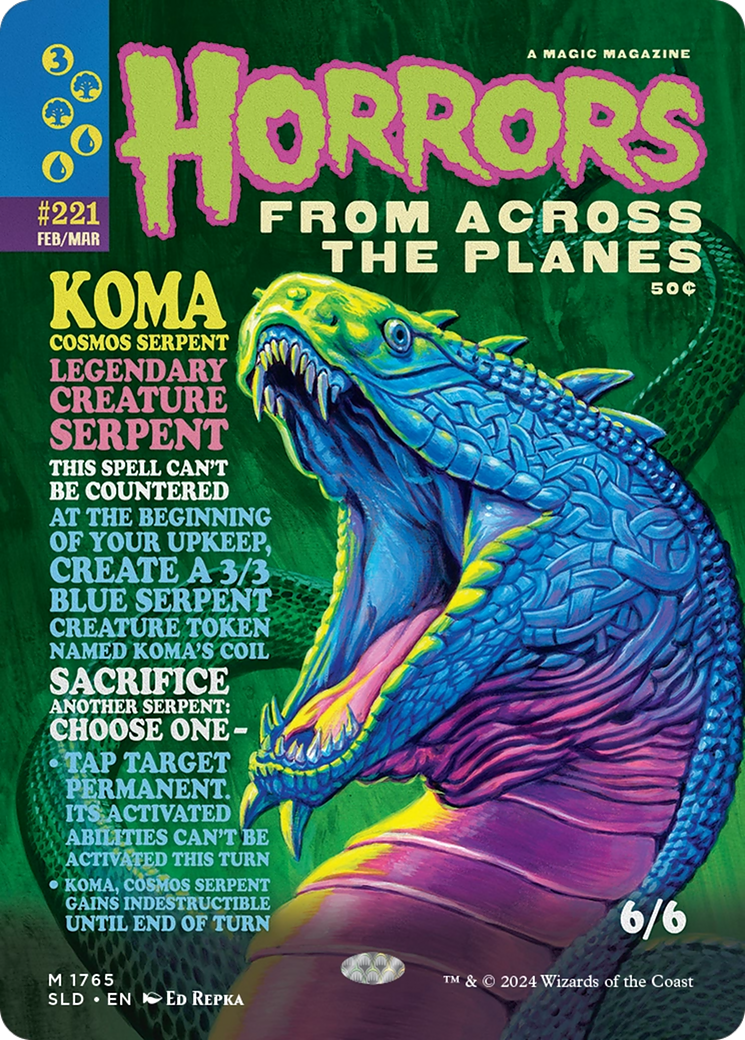 Koma, Cosmos Serpent [Secret Lair Drop Series] | Odin's Place