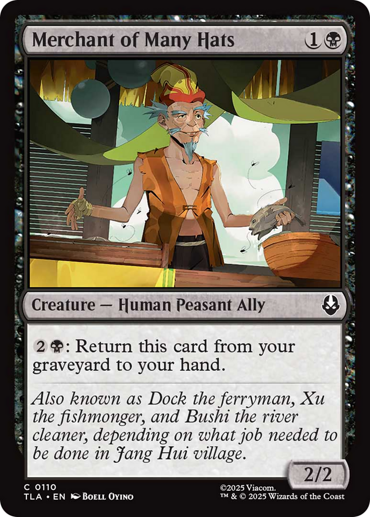 Merchant of Many Hats [Avatar: The Last Airbender] | Odin's Place