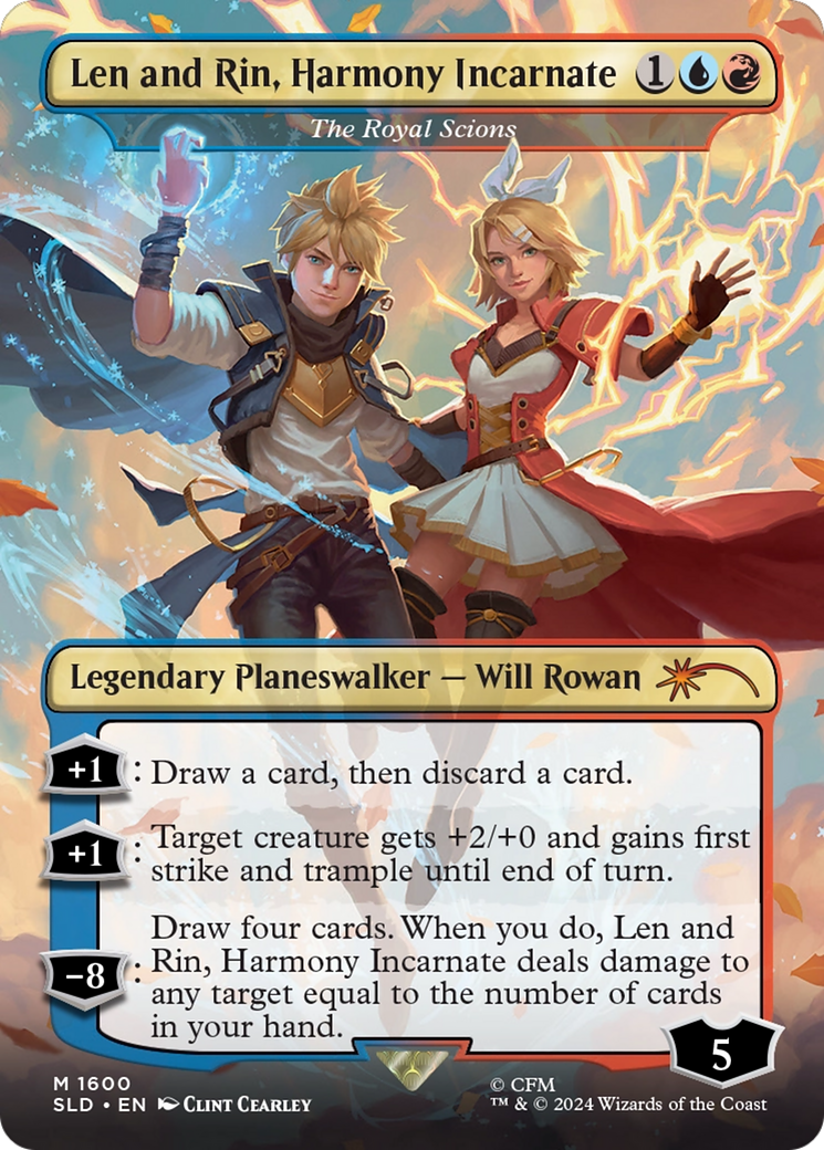 Len and Rin, Harmony Incarnate - The Royal Scions [Secret Lair Drop Series] | Odin's Place