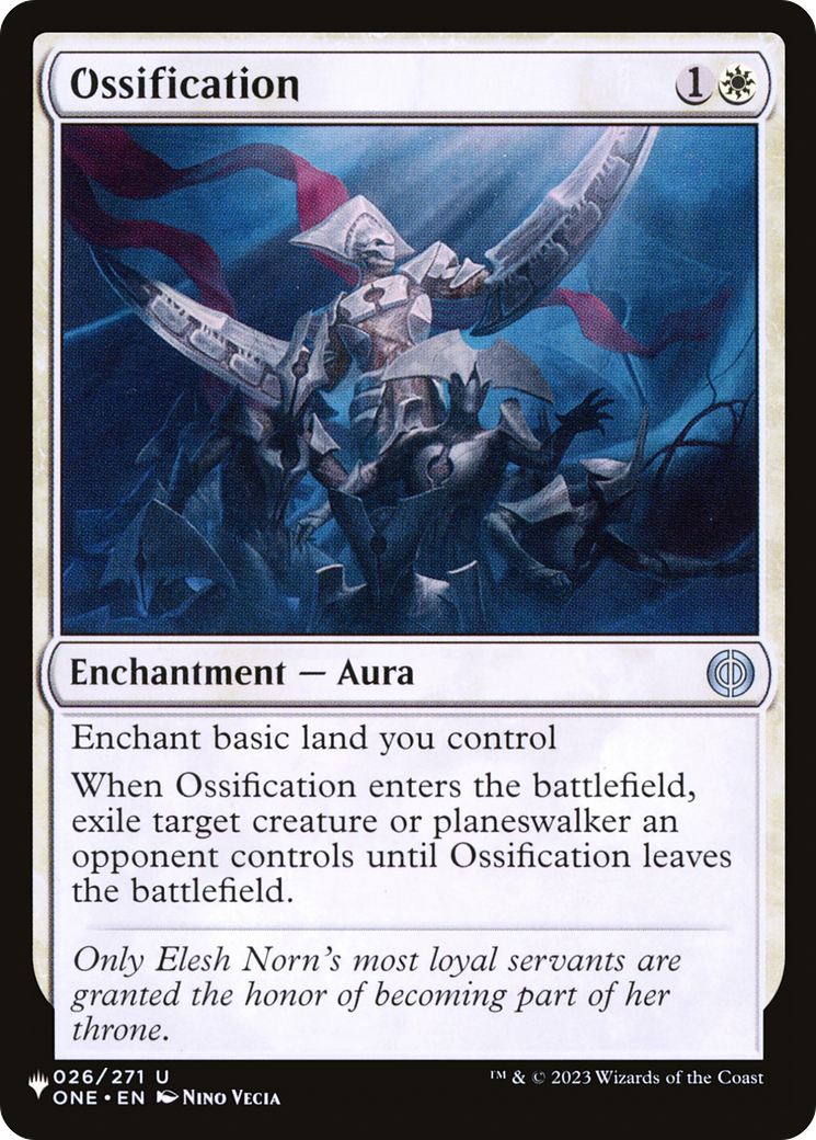 Ossification [The List] | Odin's Place
