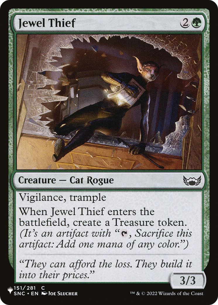 Jewel Thief [The List] | Odin's Place