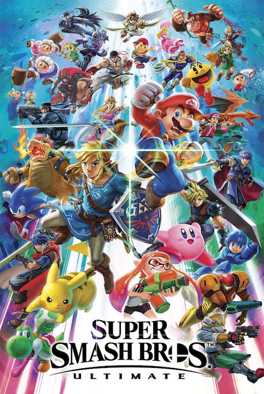 Poster: Super Smash Brothers Ultimate | Odin's Place