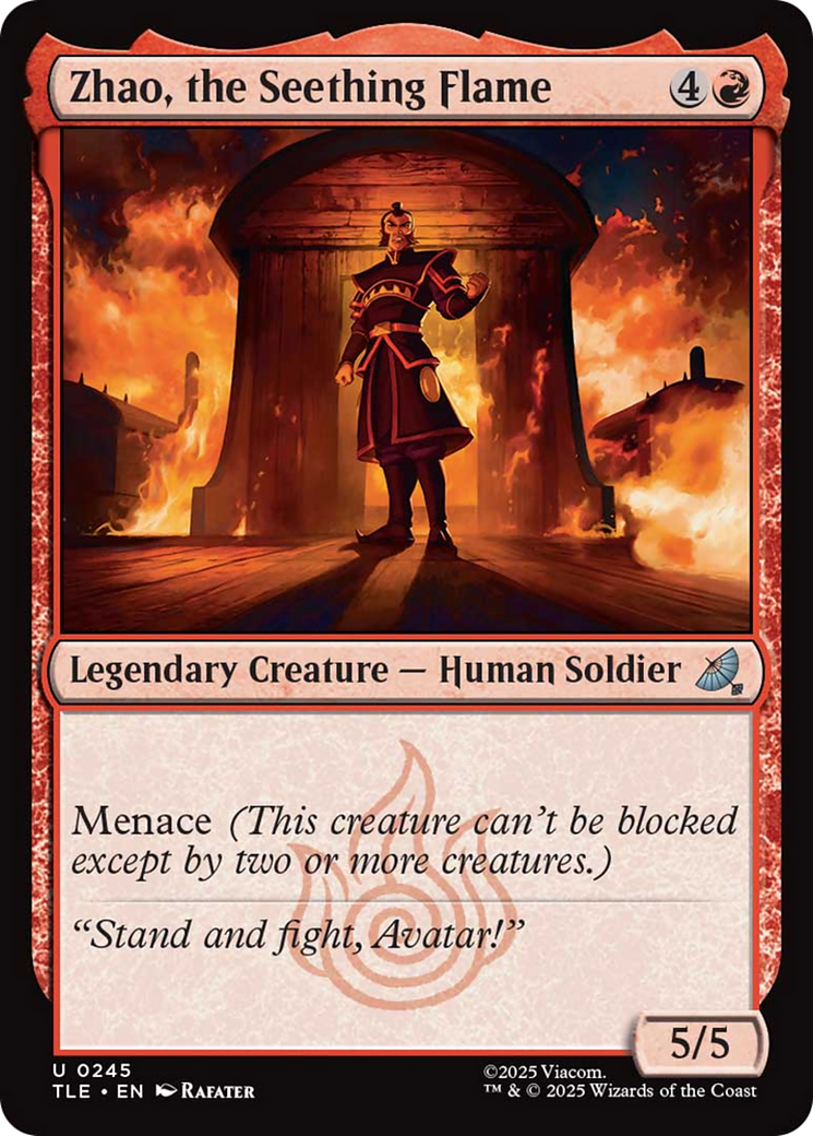Zhao, the Seething Flame [Avatar: The Last Airbender: Eternal-Legal] | Odin's Place