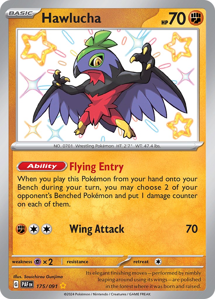 Hawlucha (175/091) [Scarlet & Violet: Paldean Fates] | Odin's Place
