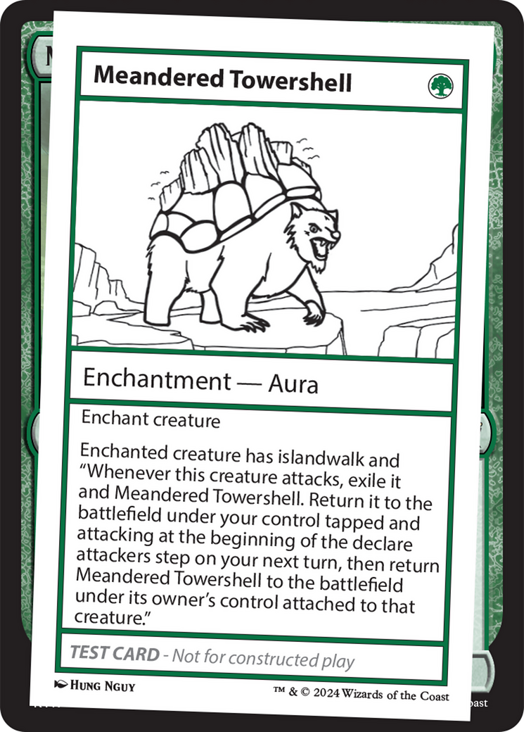 Meandered Towershell [Mystery Booster 2 Playtest Cards] | Odin's Place