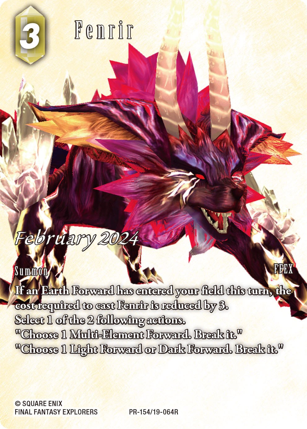 Fenrir (February 2024) [Promo Cards] | Odin's Place