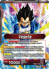 Vegeta // Vegeta, Awakened Feelings (BT24-001) [Beyond Generations Prerelease Promos] | Odin's Place