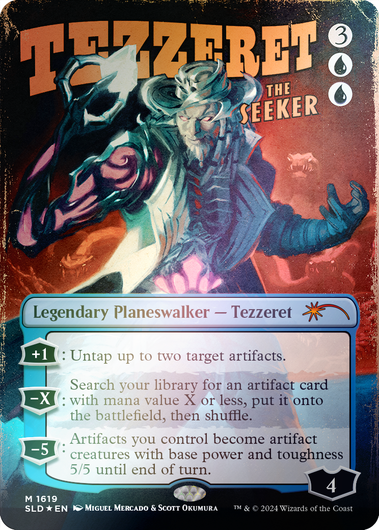 Tezzeret the Seeker (1619) (Rainbow Foil) [Secret Lair Drop Series] | Odin's Place