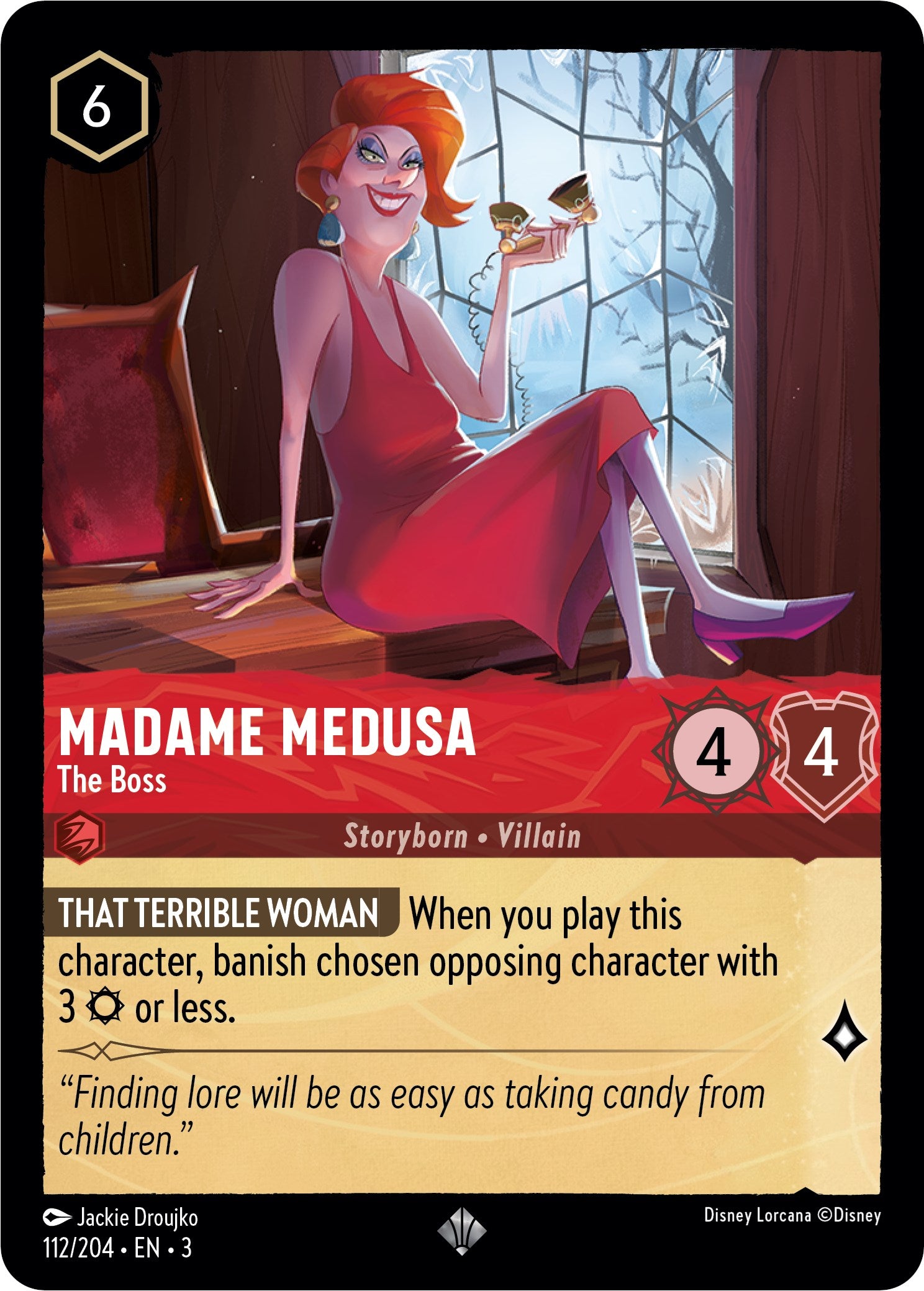 Madame Medusa - The Boss (112/204) [Into the Inklands] | Odin's Place