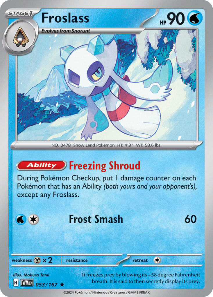 Froslass (053/167) [Scarlet & Violet: Twilight Masquerade] | Odin's Place