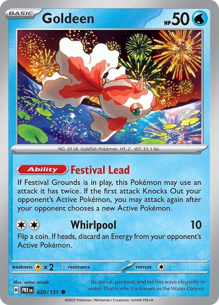 Goldeen (020/131) [Scarlet & Violet: Prismatic Evolutions] | Odin's Place