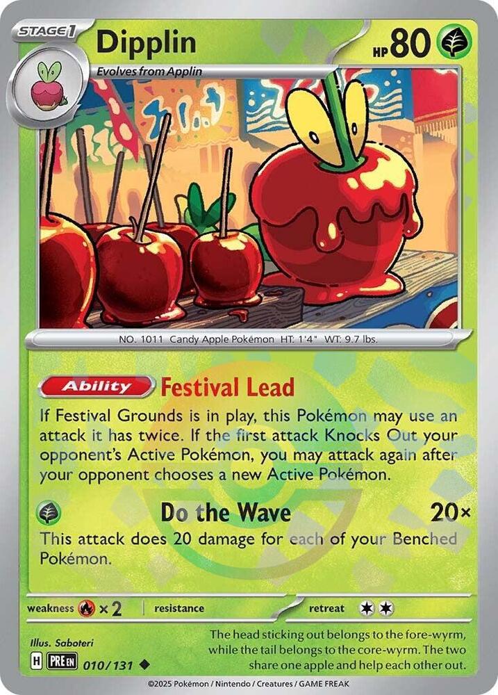 Dipplin (010/131) (Poke Ball Pattern) [Scarlet & Violet: Prismatic Evolutions] | Odin's Place