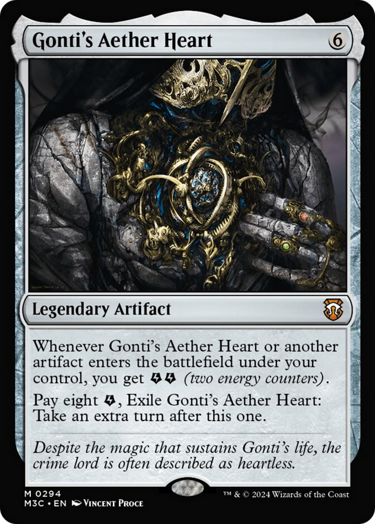 Gonti's Aether Heart [Modern Horizons 3 Commander] | Odin's Place