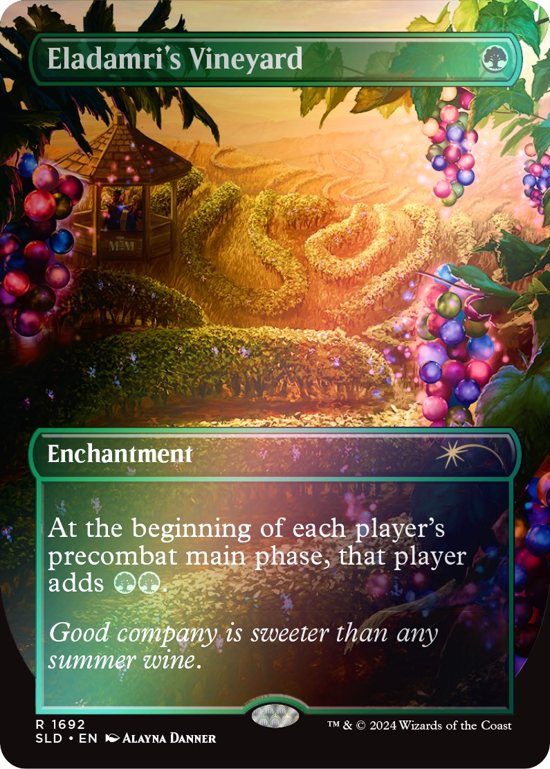 Eladamri's Vineyard (Rainbow Foil) [Secret Lair: Sheldon's Spellbook] | Odin's Place