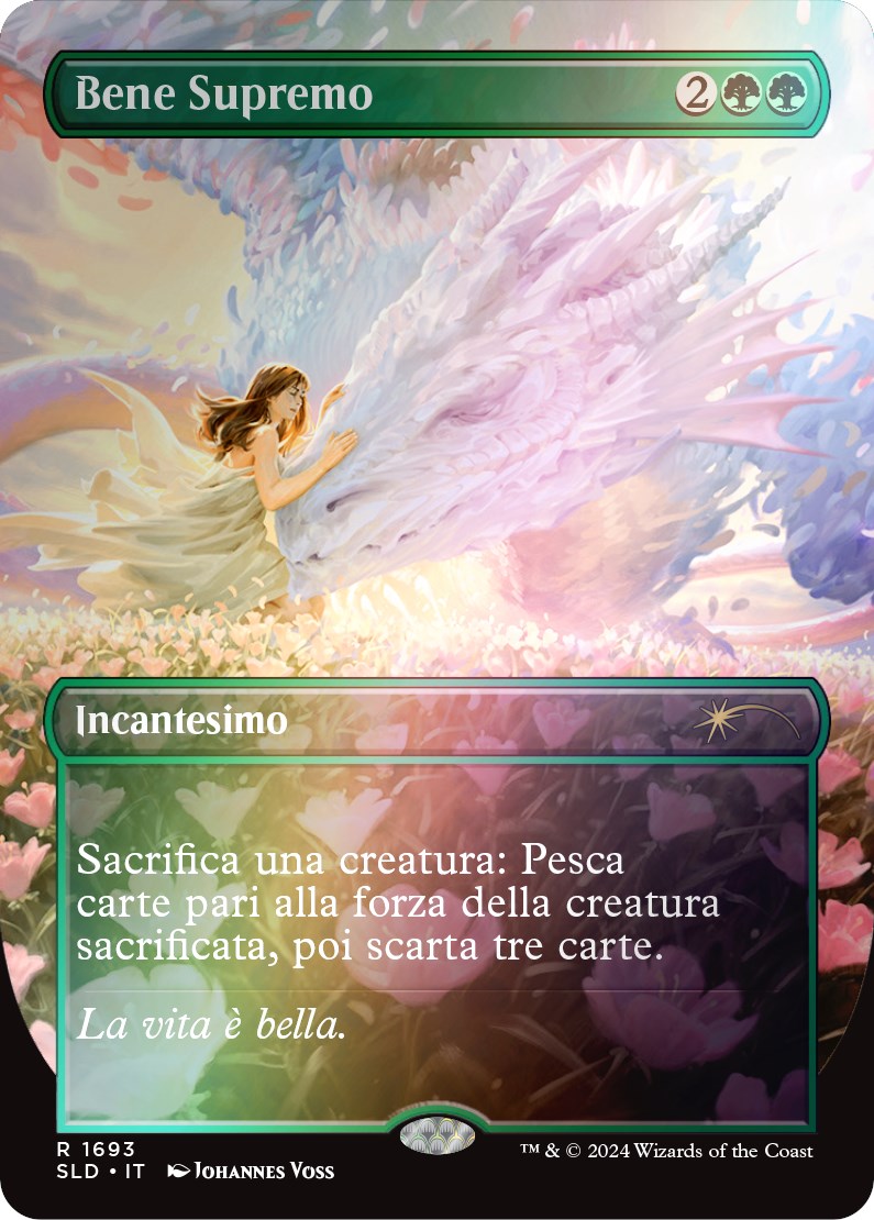 Greater Good (Italian) - "Bene Supremo" (Rainbow Foil) [Secret Lair Drop Series] | Odin's Place