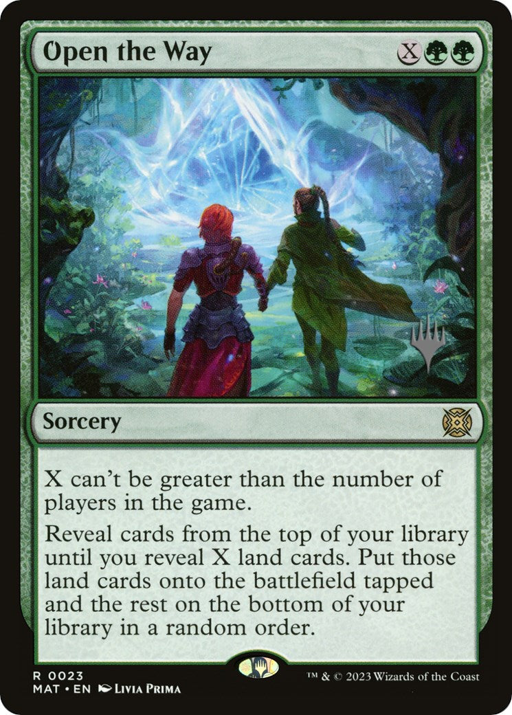 Open the Way (Promo Pack) [March of the Machine Promos] | Odin's Place