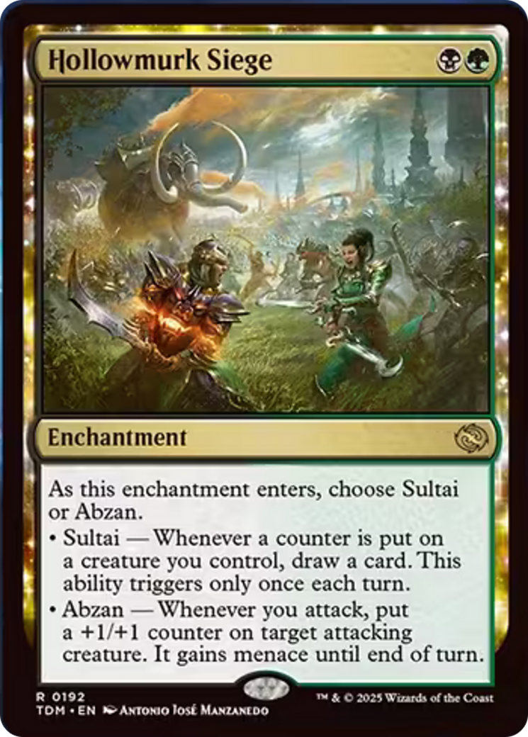 Hollowmurk Siege [Tarkir: Dragonstorm] | Odin's Place